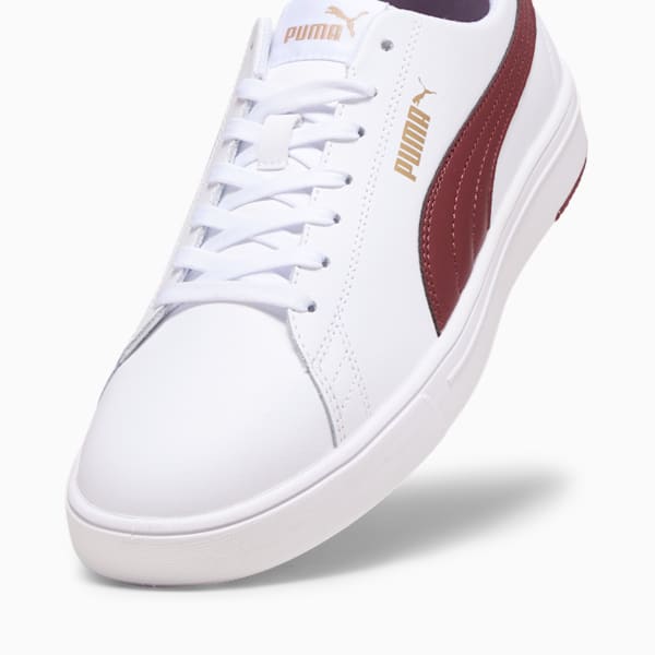 Baskets Serve Pro Lite, PUMA White-Dark Jasper-PUMA Gold, extralarge