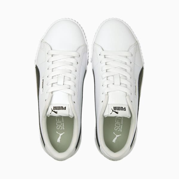 Carina Crew Women's Sneakers, Puma White-Puma Black, extralarge