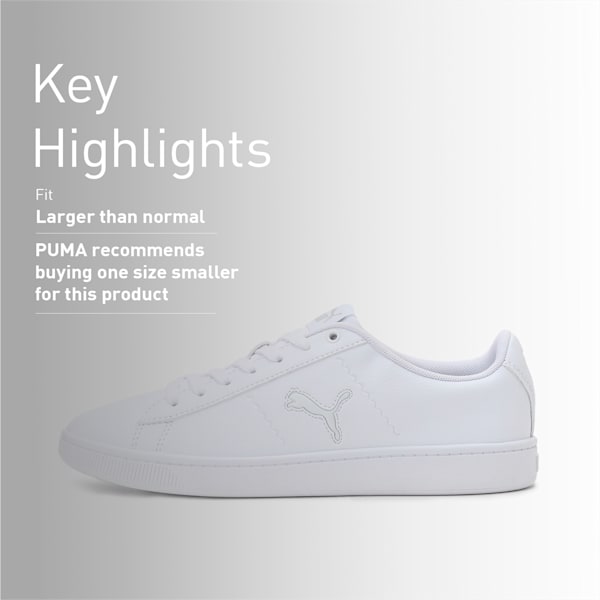 Vikky V2 Cat Women's Sneakers, Puma White-Gray Violet-Puma Black, extralarge-IND