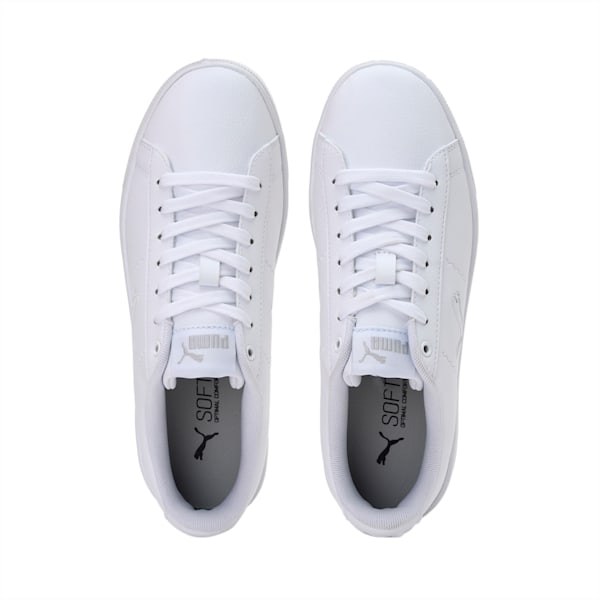 Vikky V2 Cat Women's Sneakers, Puma White-Gray Violet-Puma Black, extralarge-IND