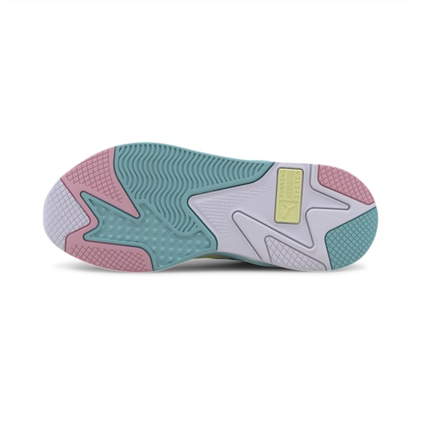 RS-X³ Plastic Women's Sneakers, Gulf Stream-Sunny Lime, extralarge