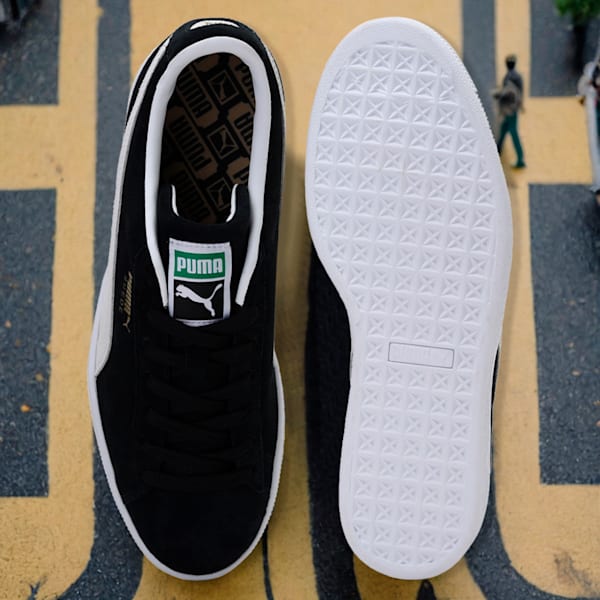 Suede Classic XXI Sneakers, Puma Black-Puma White, extralarge-IND
