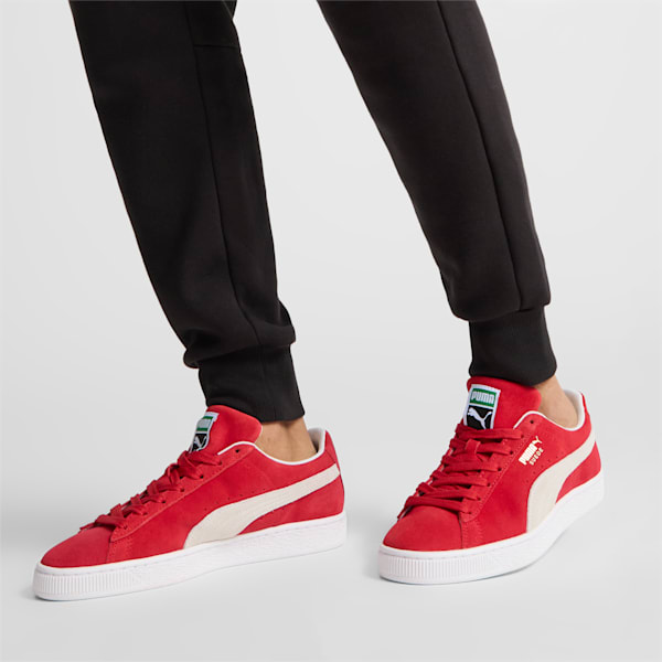 Tenis Suede Classic XXI Hombre, High Risk Red-Puma White, extralarge