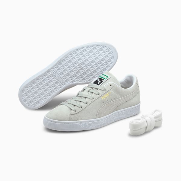Suede Classic XXI Trainers, Gray Violet-Puma White, extralarge