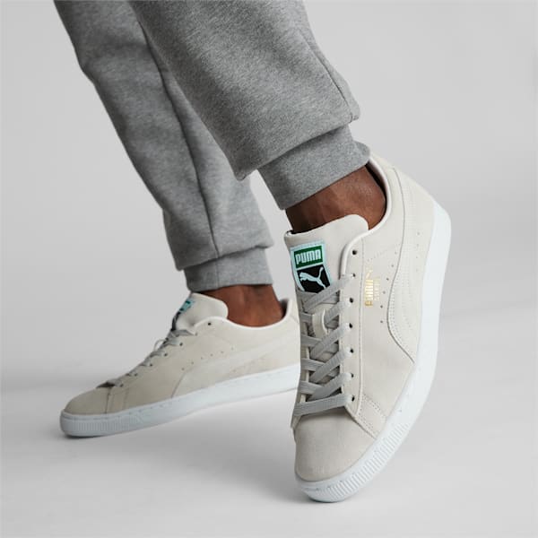 Tenis Suede Classic XXI Hombre, Gray Violet-Puma White, extralarge