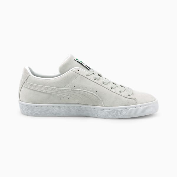 Zapatos deportivos de gamuza Classic XXI, Gray Violet-Puma White, extragrande
