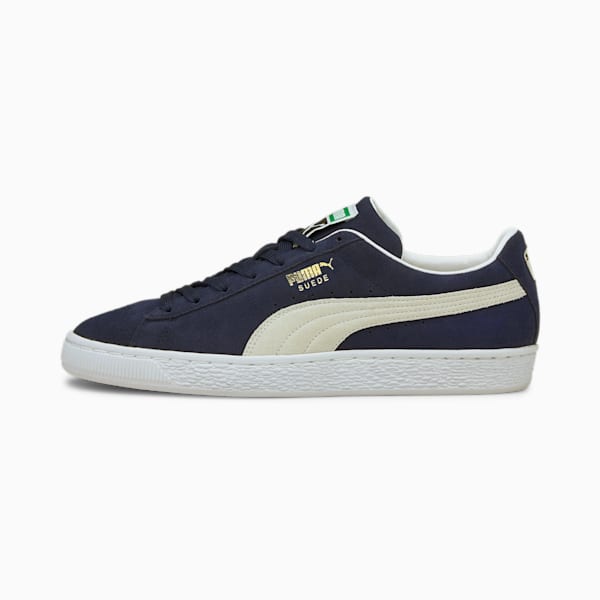 Suede Classic XXI Unisex Sneakers, Peacoat-Puma White, extralarge-IND