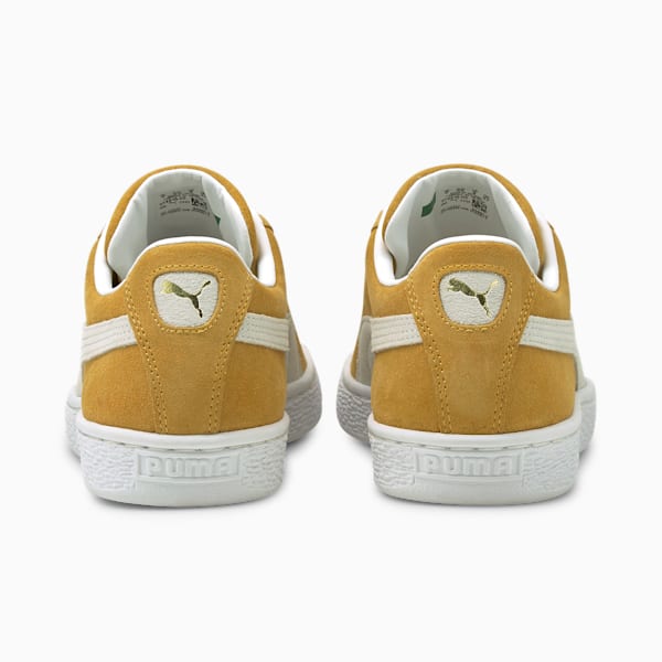 Suede Classic XXI Sneakers, Honey Mustard-Puma White, extralarge-IND