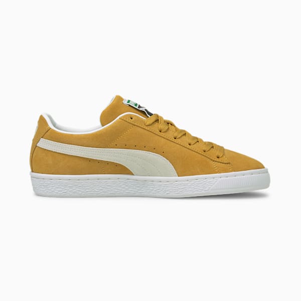 Suede Classic XXI Sneakers, Honey Mustard-Puma White, extralarge-IND