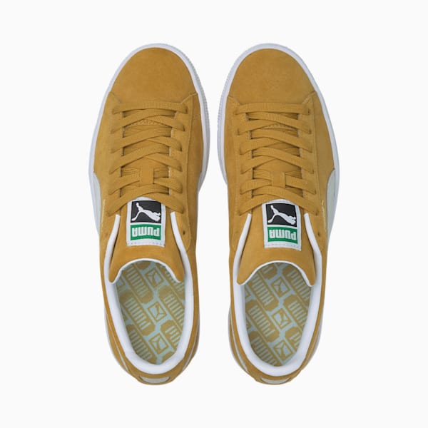 Suede Classic XXI Sneakers, Honey Mustard-Puma White, extralarge-IND