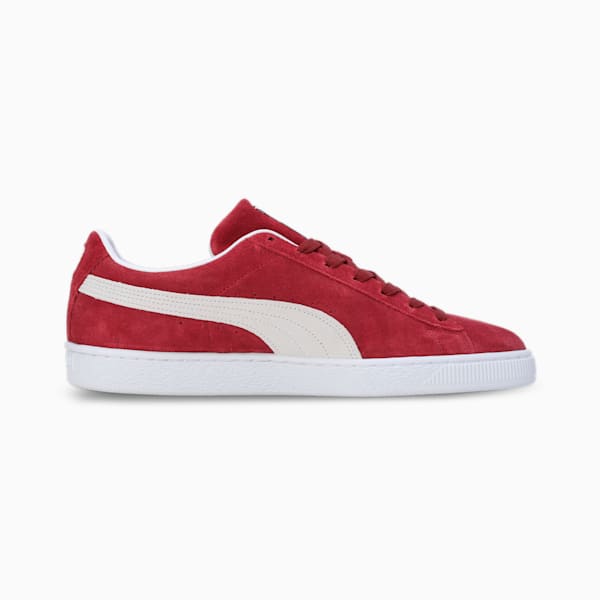 Suede Classic XXI Unisex Sneakers, Cabernet-Puma White, extralarge-IND