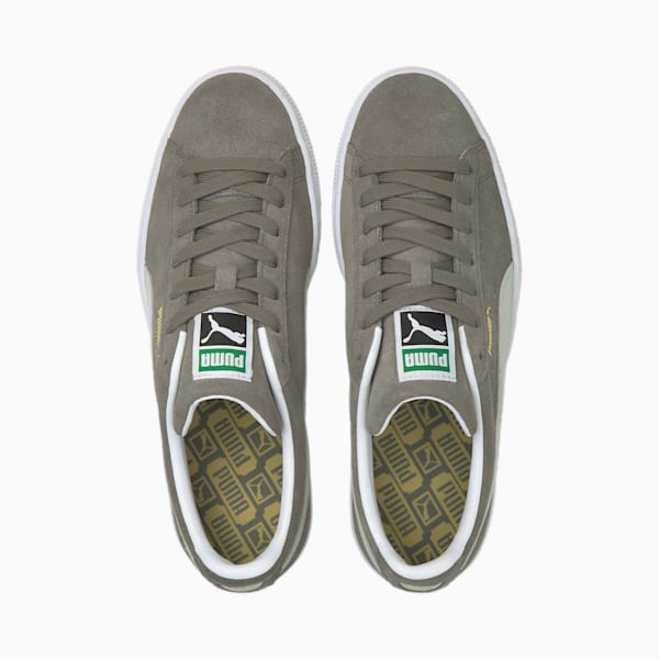 Suede Classic XXI Sneakers, Steel Gray-Puma White, extralarge