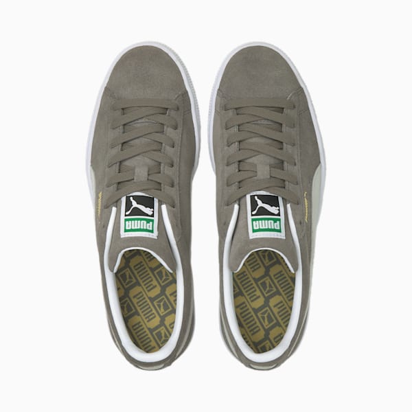 Tenis Suede Classic XXI Hombre, Steel Gray-Puma White, extralarge