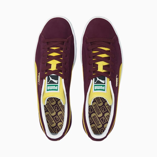 スウェード クラシック XXI ユニセックス スニーカー, Grape Wine-Dandelion-Puma White