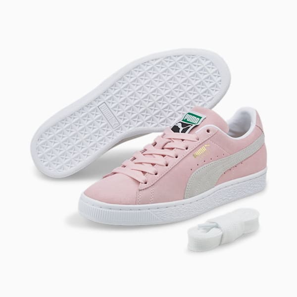 Suede Classic XXI Trainers, Chalk Pink-Puma White, extralarge-GBR