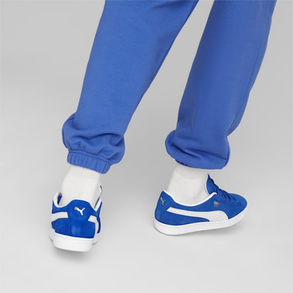 Zapatos deportivos de gamuza Classic XXI para hombres, Royal Sapphire-PUMA White