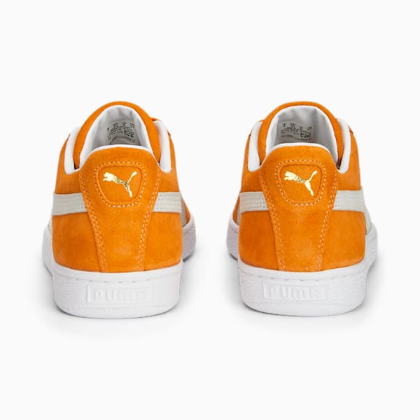 Zapatos deportivos de gamuza Classic XXI para hombres, Clementine-PUMA White