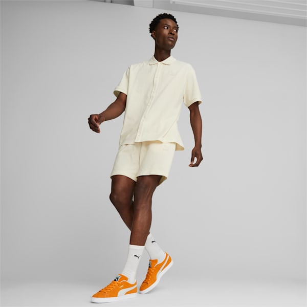 Suede Classic XXI Men's Sneakers, Clementine-PUMA White