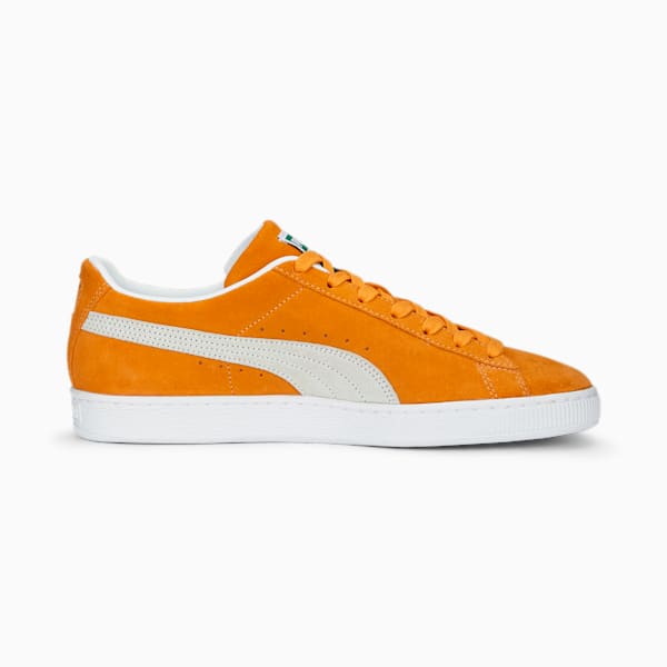 Suede Classic XXI Men's Sneakers, Clementine-PUMA White