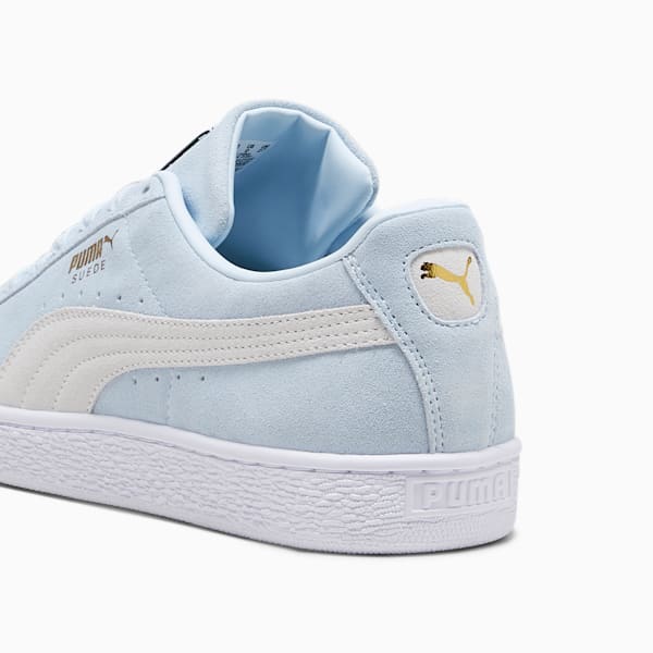 Zapatos deportivos de gamuza Classic XXI, Icy Blue-PUMA White, extragrande