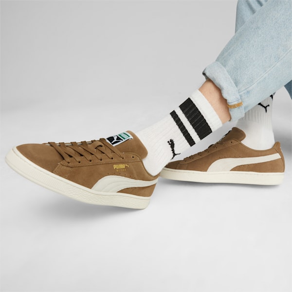 Suede Classic XXI Sneakers, Chocolate Chip-Alpine Snow, extralarge