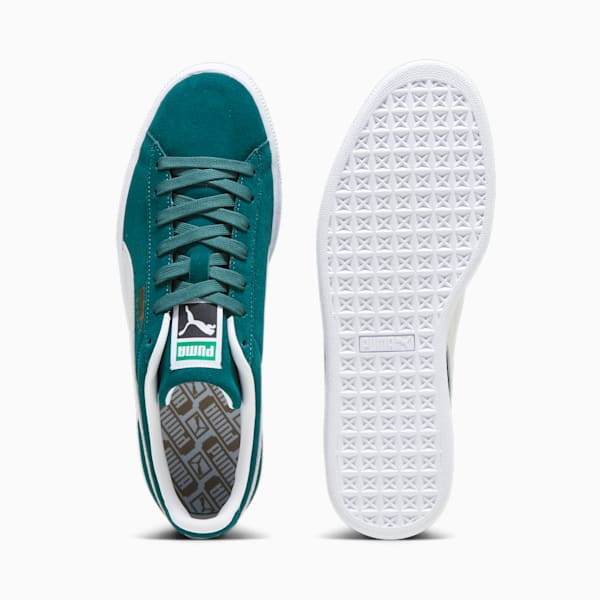 Suede Classic XXI Unisex Sneakers, Malachite-PUMA White, extralarge-IND