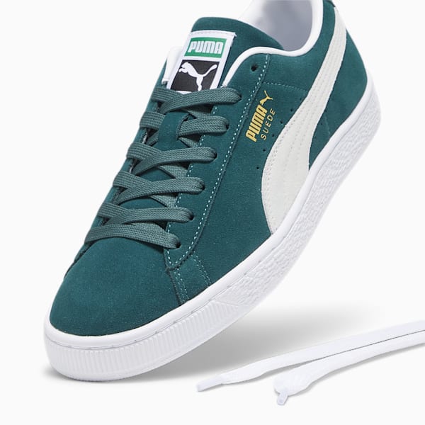 Suede Classic XXI Unisex Sneakers, Malachite-PUMA White, extralarge-AUS