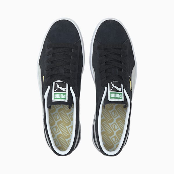 スウェード ビンテージ スニーカー ユニセックス, Puma Black-Puma White