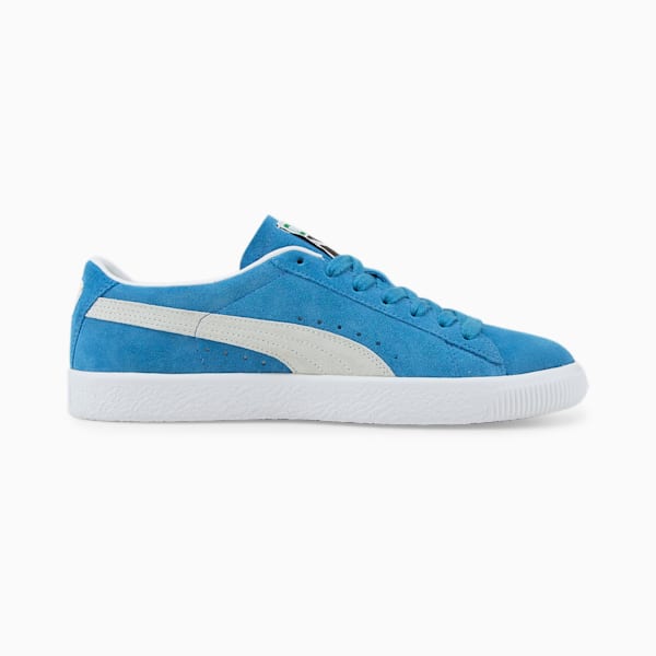 Suede Vintage Sneakers, Vallarta Blue-Puma White, extralarge-IND
