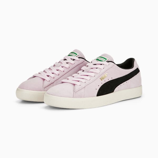 Suede VTG Trainers, Pearl Pink-PUMA Black-Frosted Ivory, extralarge-GBR