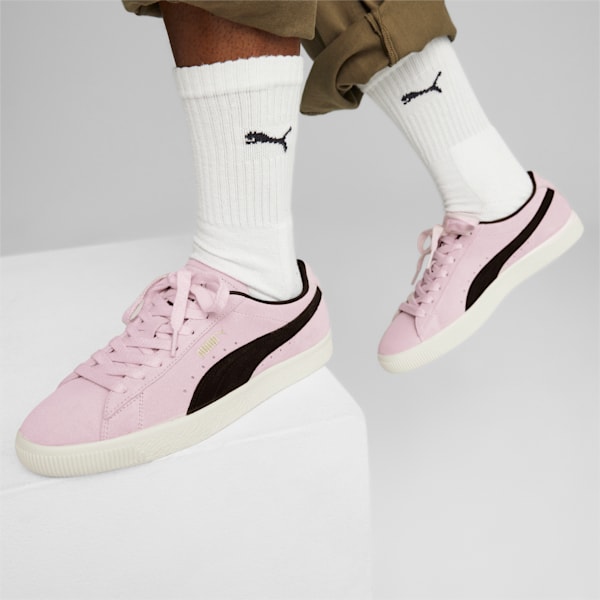 Suede VTG Trainers, Pearl Pink-PUMA Black-Frosted Ivory, extralarge-GBR