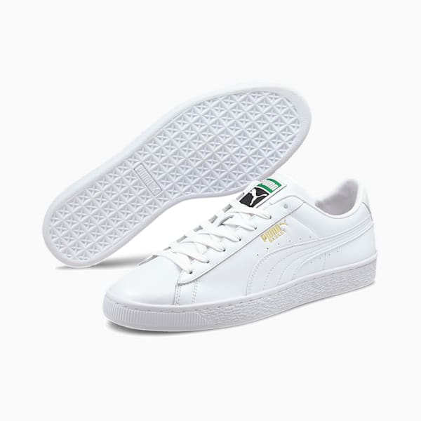 ユニセックス バスケット クラシック XXI スニーカー, Puma White-Puma White, extralarge-JPN