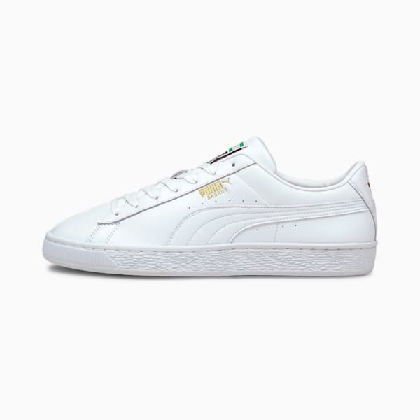 バスケット クラシック XXI ユニセックス スニーカー, Puma White-Puma White, extralarge