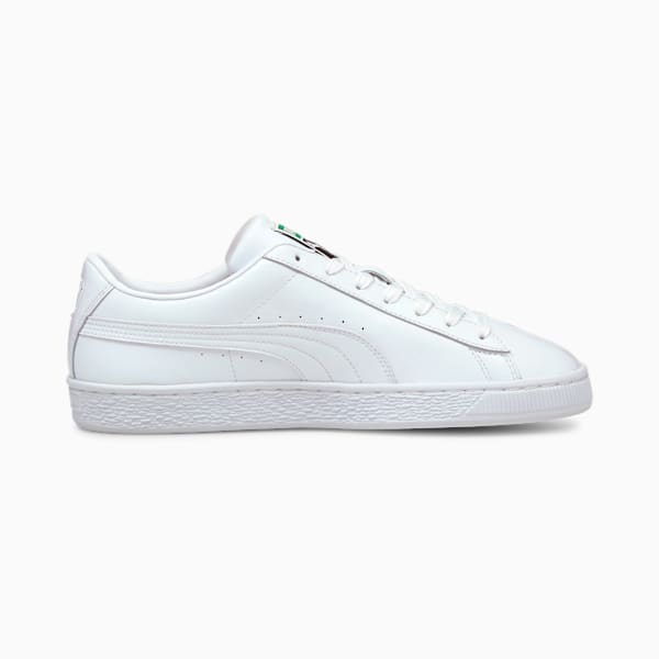 Basket Classic XXI Men's Sneakers, Puma White-Puma White, extralarge