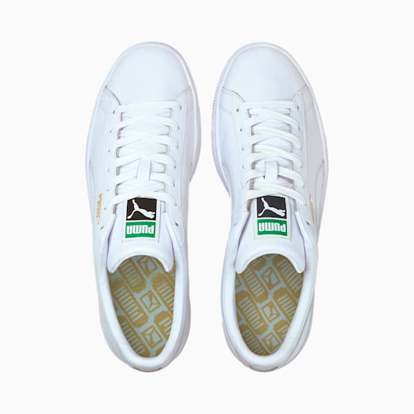 Basket Classic XXI Men's Sneakers, Puma White-Puma White, extralarge