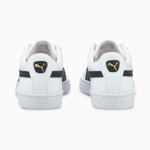 Basket Classic XXI Sneakers, Puma White-Puma Black, extralarge