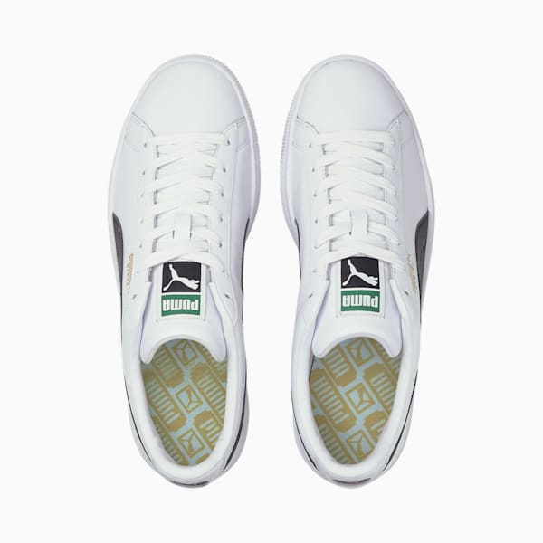 Basket Classic XXI Sneakers, Puma White-Puma Black, extralarge