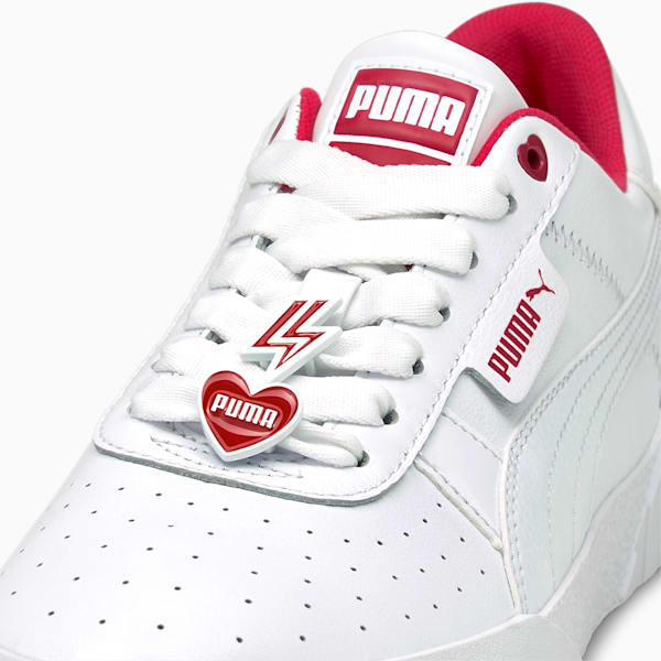 Cali Galentine's Women's Sneakers, Puma White-Virtual Pink, extralarge-IND