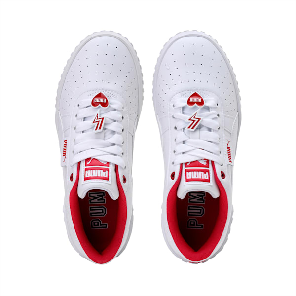 Cali Galentine's Women's Sneakers, Puma White-Virtual Pink, extralarge-IND