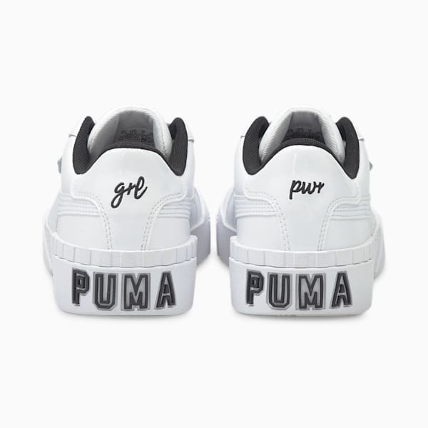 Cali Galentine's Women's Sneakers, Puma White-Puma Black, extralarge-AUS