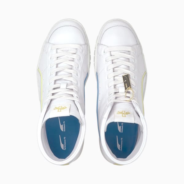 Ralph Sampson 70 Mid Rudolf Dassler Legacy Men's Sneakers, Puma White-Vaporous Gray, extralarge