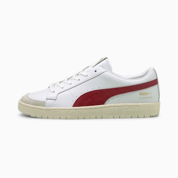 Ralph Sampson 70 Low Archive Unisex Sneakers, Puma White-Intense Red, extralarge-IND