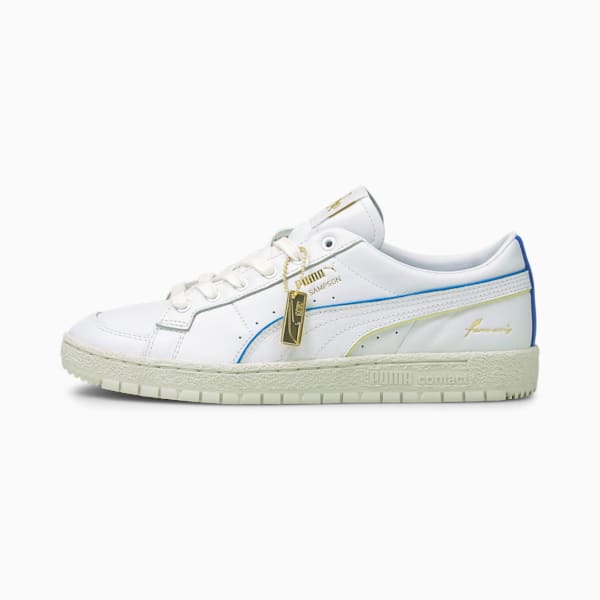 Ralph Sampson 70 Lo Rudolf Dassler Legacy Men's Sneakers, Puma White-Yellow Pear-Vaporous Gray, extralarge