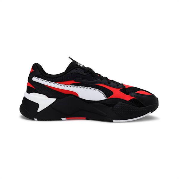 RS-X³ Hard Drive Shoes, Puma Black-Poppy Red