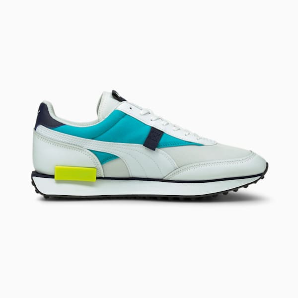 Future Rider Sprint Sneakers, Puma White-Scuba Blue, extralarge