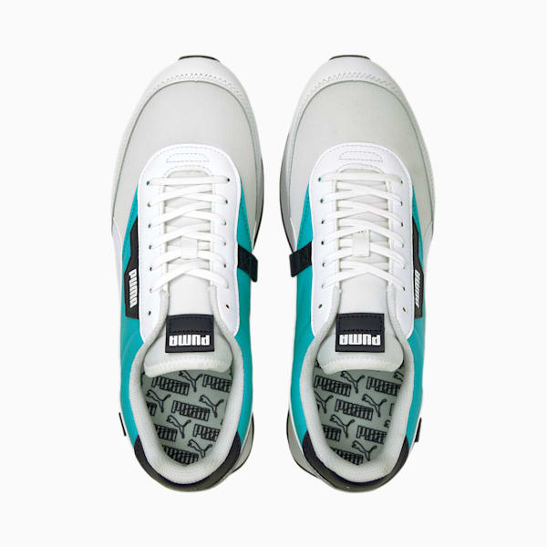 Future Rider Sprint Sneakers, Puma White-Scuba Blue, extralarge