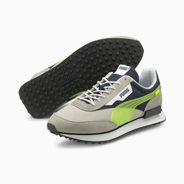 Future Rider Summer Sneakers, Gray Violet-Peacoat, extralarge