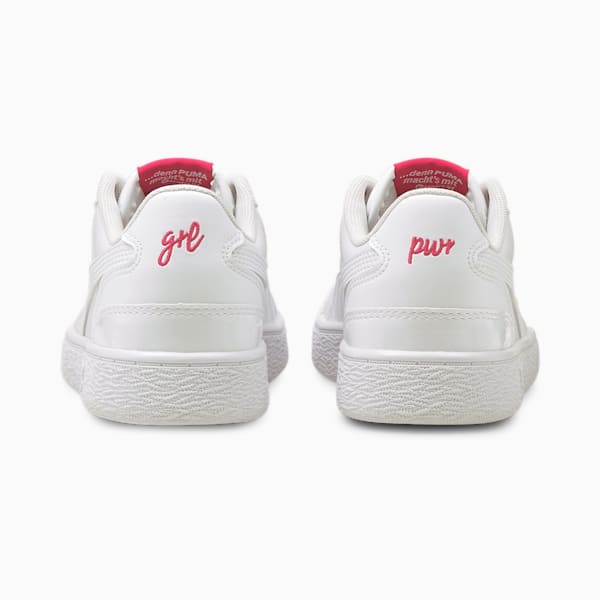 Ralph Sampson Lo Galentine's Women's Sneakers, Puma White-Puma White-Virtual Pink, extralarge