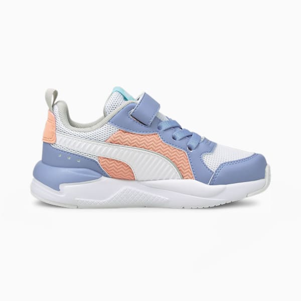 X-RAY Neon Pastel Little Kids' Shoes, Blue-White-Blush-Paradise, extralarge