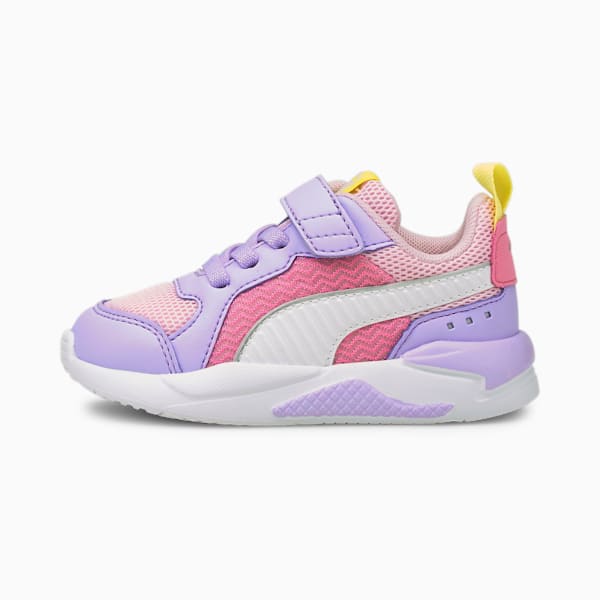 X-RAY Neon Pastel Toddler Shoes, Light Lavender-Puma White-Pink Lady-Sachet Pink, extralarge
